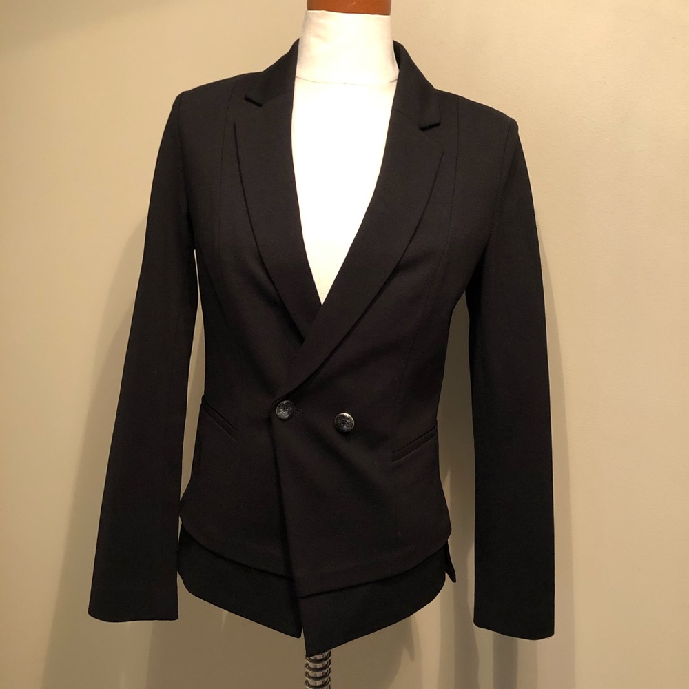 White House Black Market Black Blazer Size 2